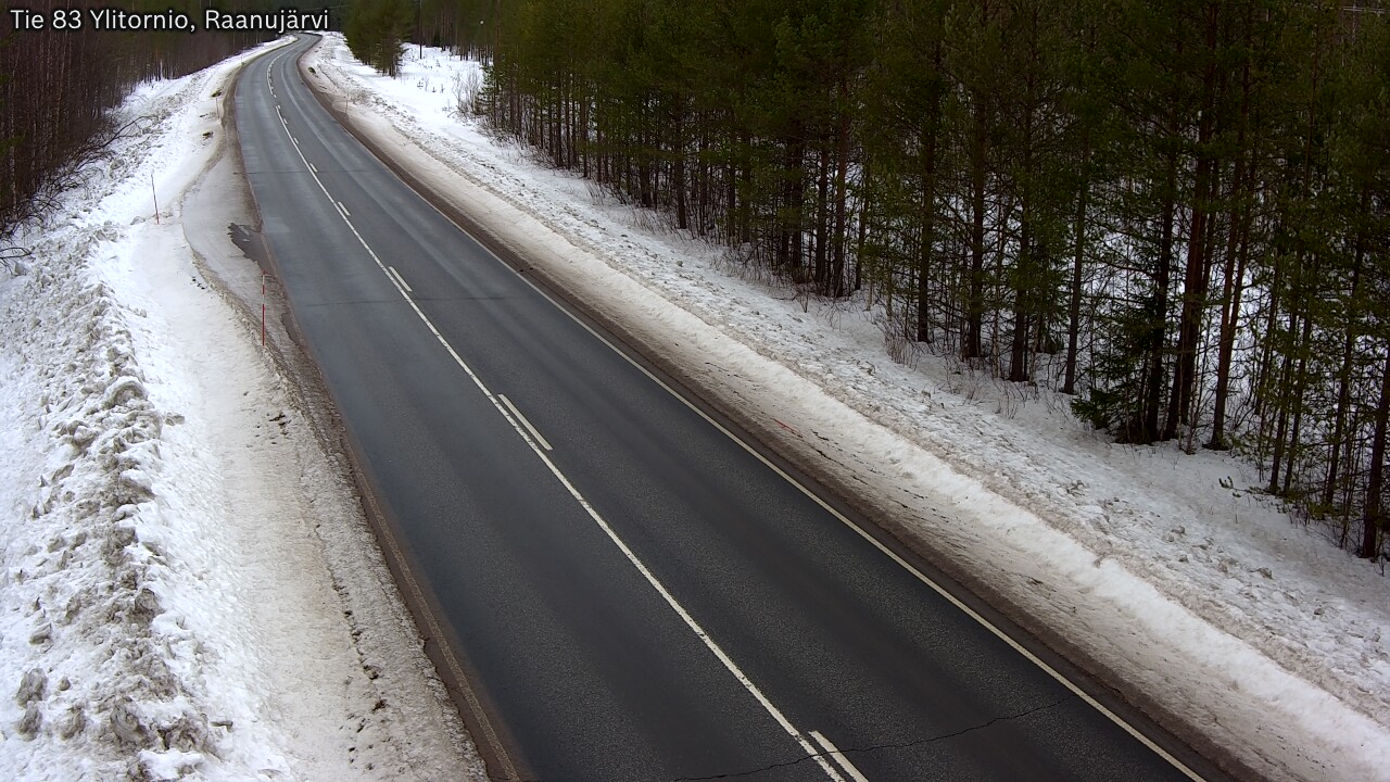 Kelikamerat Kuva Tie 83 Ylitornio, Raanujärvi, Ylitornio, Lappi