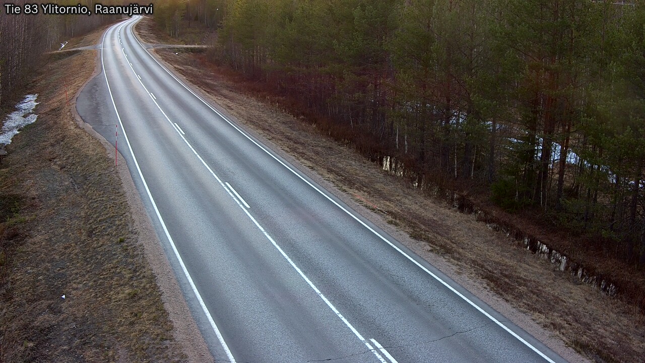Kelikamerat Kuva Tie 83 Ylitornio, Raanujärvi, Ylitornio, Lappi