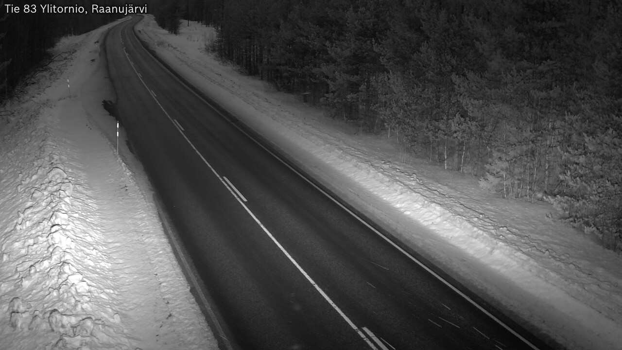 Kelikamerat Kuva Tie 83 Ylitornio, Raanujärvi, Ylitornio, Lappi