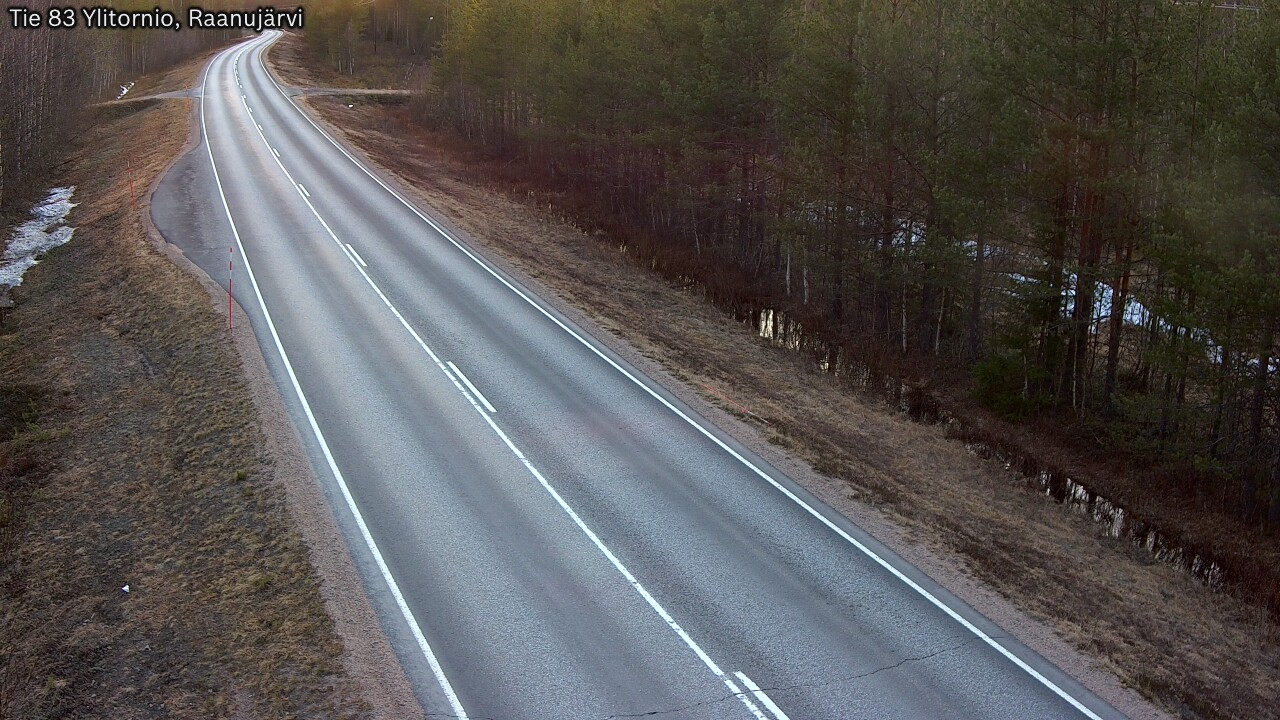 Kelikamerat Kuva Tie 83 Ylitornio, Raanujärvi, Ylitornio, Lappi