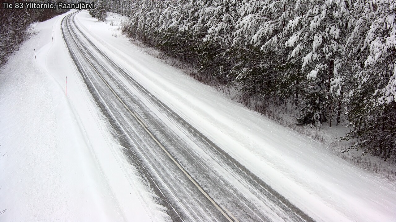 Kelikamerat Kuva Tie 83 Ylitornio, Raanujärvi, Ylitornio, Lappi