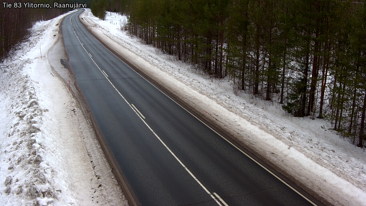 Kelikamerat Kuva Tie 83 Ylitornio, Raanujärvi, Ylitornio, Lappi