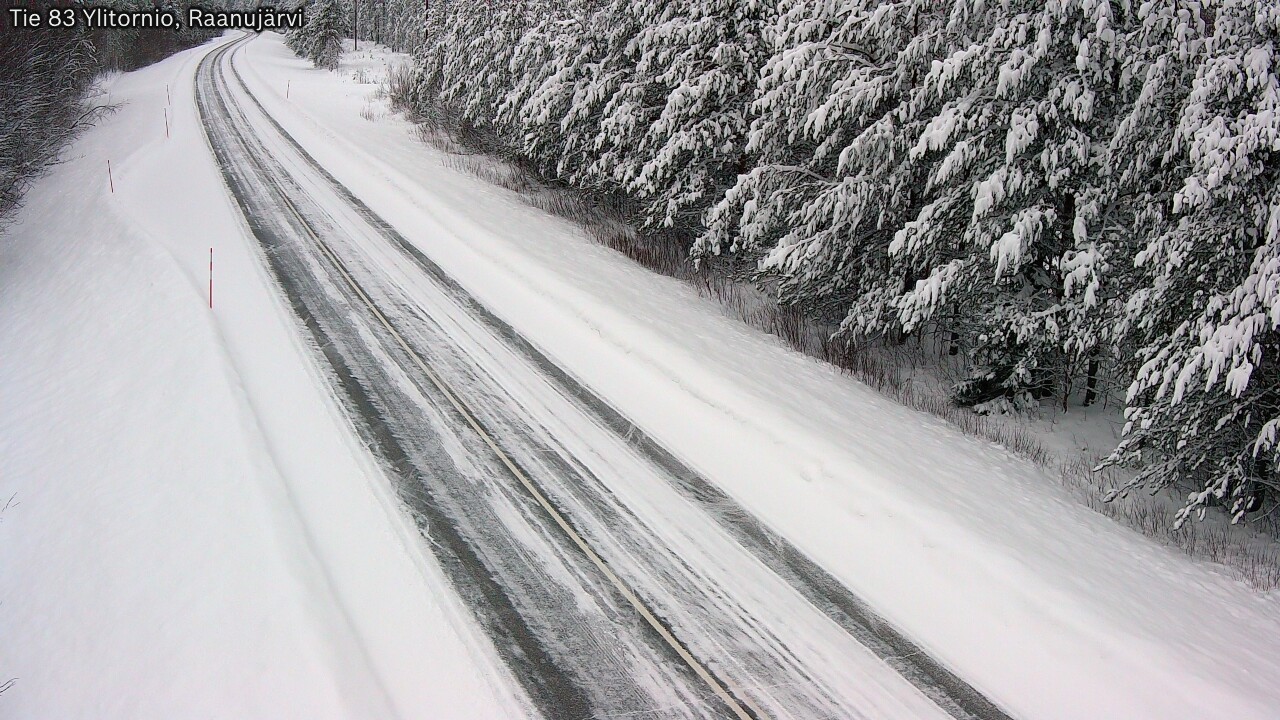 Kelikamerat Kuva Tie 83 Ylitornio, Raanujärvi, Ylitornio, Lappi
