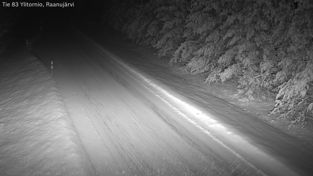 Kelikamerat Kuva Tie 83 Ylitornio, Raanujärvi, Ylitornio, Lappi