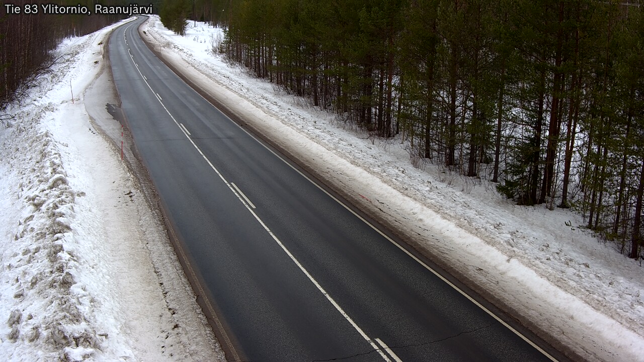 Kelikamerat Kuva Tie 83 Ylitornio, Raanujärvi, Ylitornio, Lappi