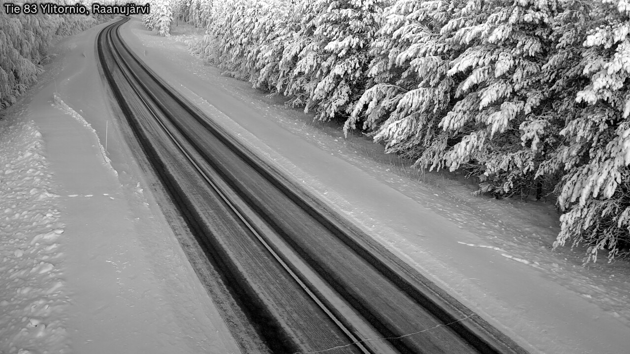 Kelikamerat Kuva Tie 83 Ylitornio, Raanujärvi, Ylitornio, Lappi