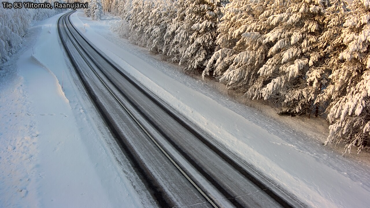 Kelikamerat Kuva Tie 83 Ylitornio, Raanujärvi, Ylitornio, Lappi