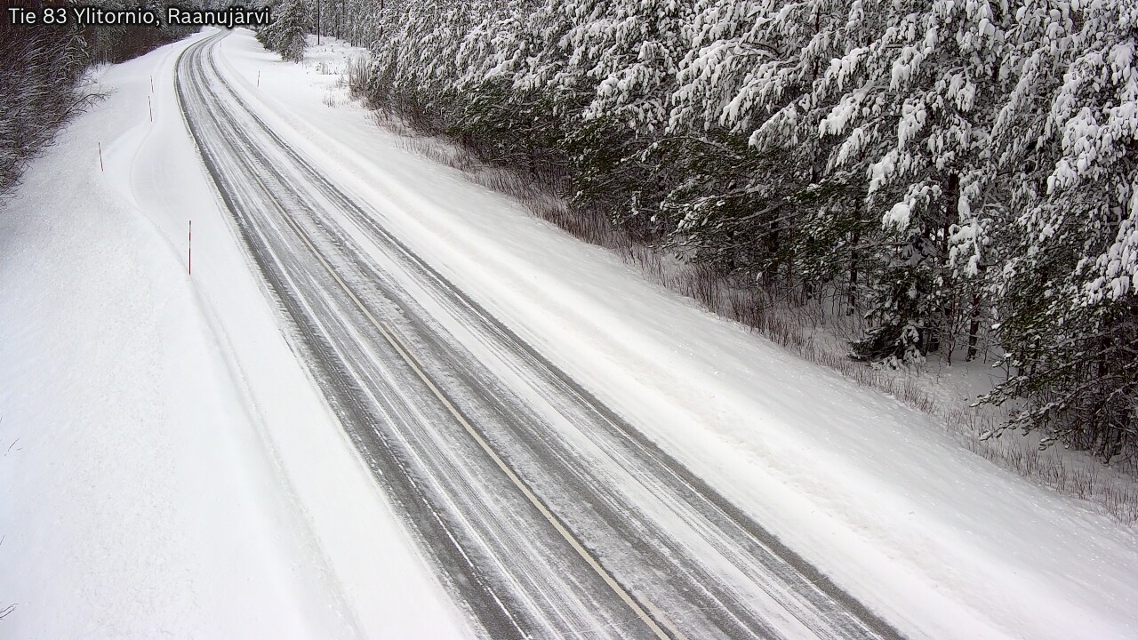 Kelikamerat Kuva Tie 83 Ylitornio, Raanujärvi, Ylitornio, Lappi