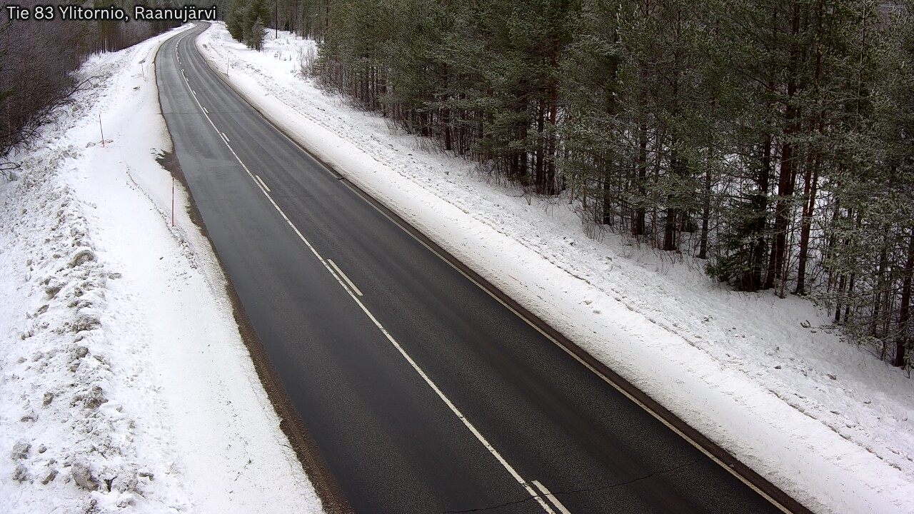 Kelikamerat Kuva Tie 83 Ylitornio, Raanujärvi, Ylitornio, Lappi