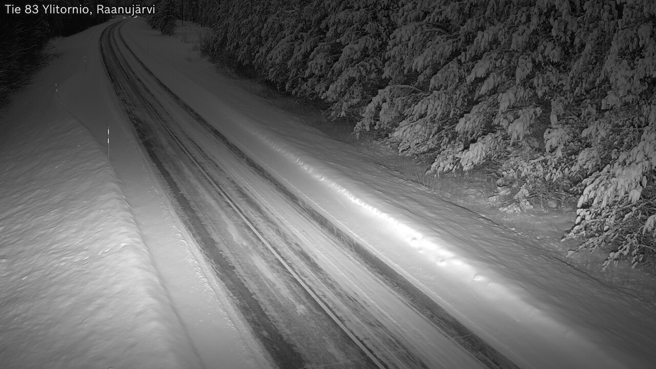 Kelikamerat Kuva Tie 83 Ylitornio, Raanujärvi, Ylitornio, Lappi