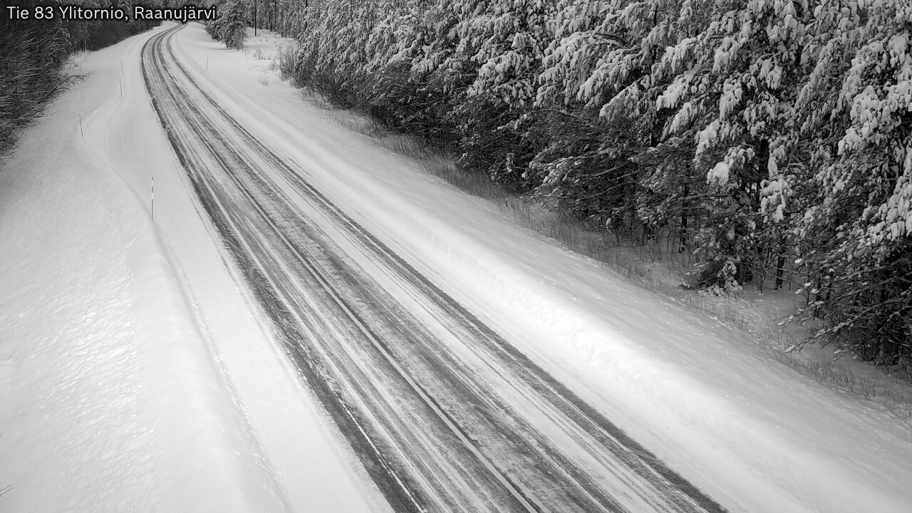 Kelikamerat Kuva Tie 83 Ylitornio, Raanujärvi, Ylitornio, Lappi