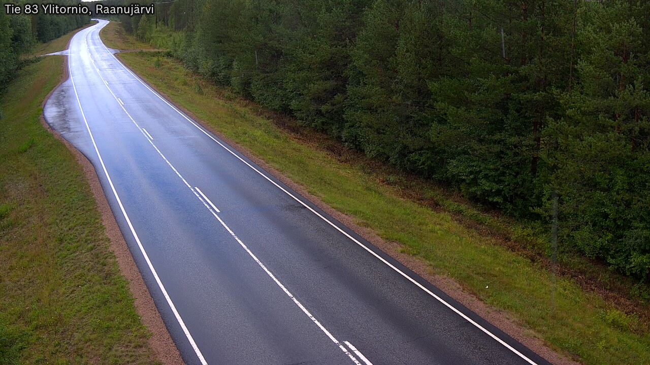 Weather Camera Image Road 83 Ylitornio, Raanujärvi, Ylitornio, Lappi
