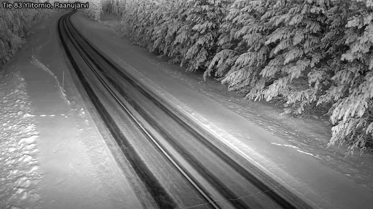 Kelikamerat Kuva Tie 83 Ylitornio, Raanujärvi, Ylitornio, Lappi