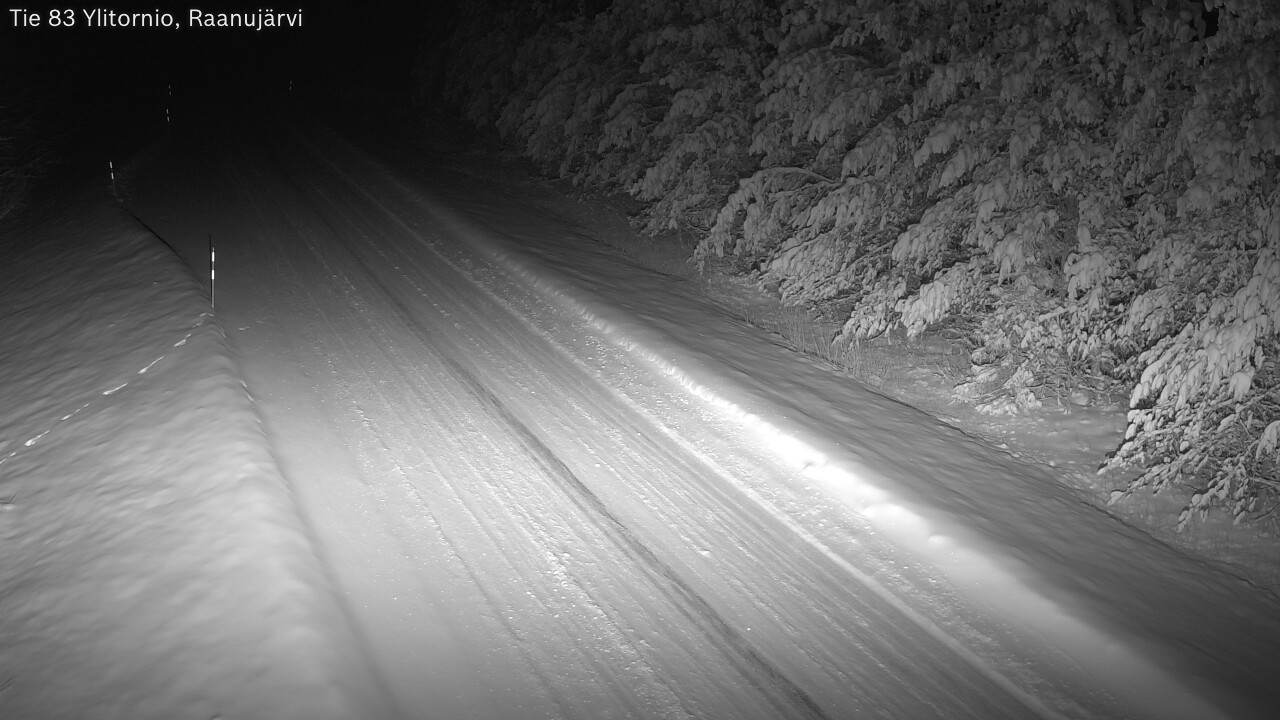 Kelikamerat Kuva Tie 83 Ylitornio, Raanujärvi, Ylitornio, Lappi
