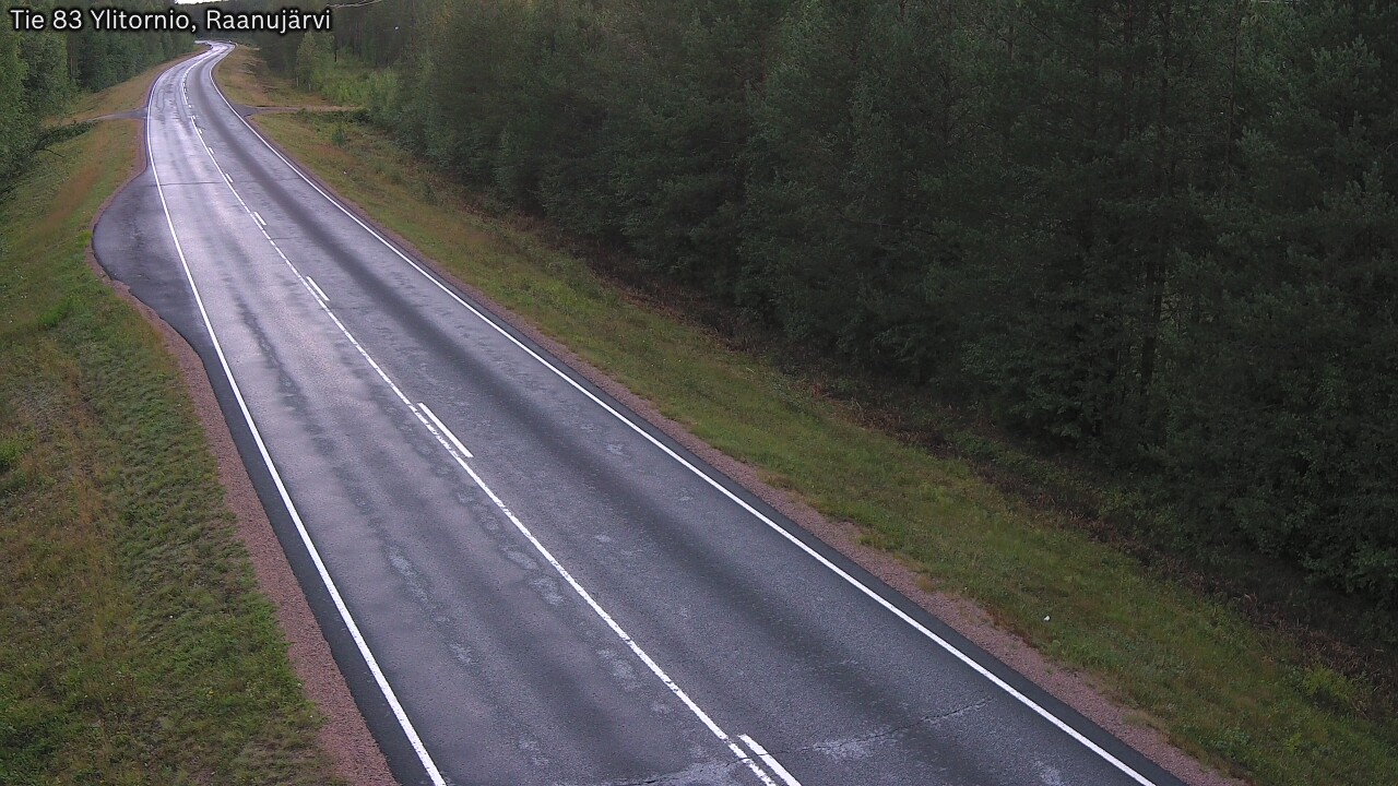 Weather Camera Image Road 83 Ylitornio, Raanujärvi, Ylitornio, Lappi