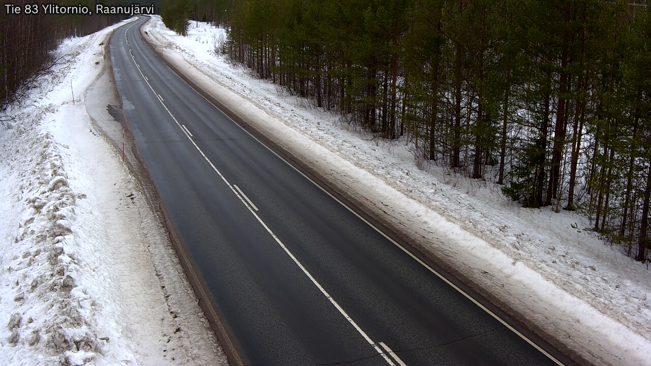 Kelikamerat Kuva Tie 83 Ylitornio, Raanujärvi, Ylitornio, Lappi