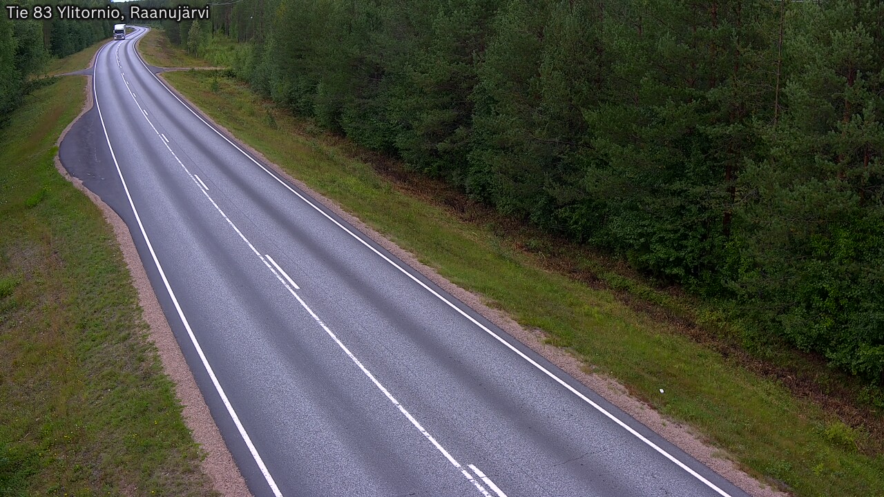 Weather Camera Image Road 83 Ylitornio, Raanujärvi, Ylitornio, Lappi