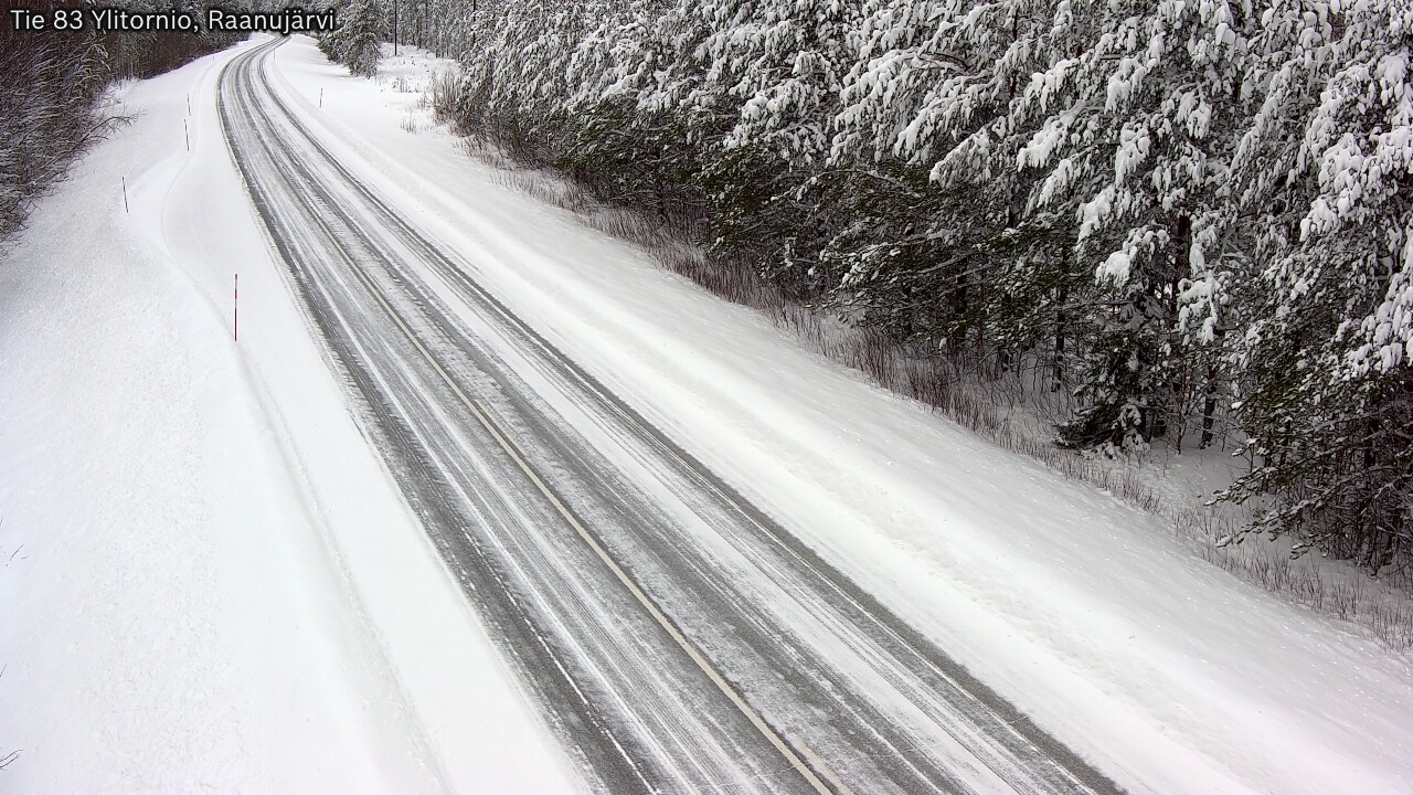 Kelikamerat Kuva Tie 83 Ylitornio, Raanujärvi, Ylitornio, Lappi