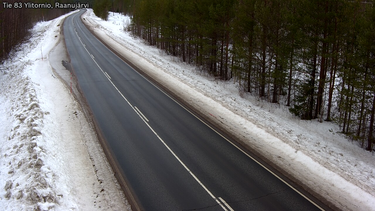 Kelikamerat Kuva Tie 83 Ylitornio, Raanujärvi, Ylitornio, Lappi