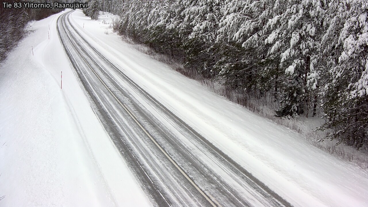 Kelikamerat Kuva Tie 83 Ylitornio, Raanujärvi, Ylitornio, Lappi