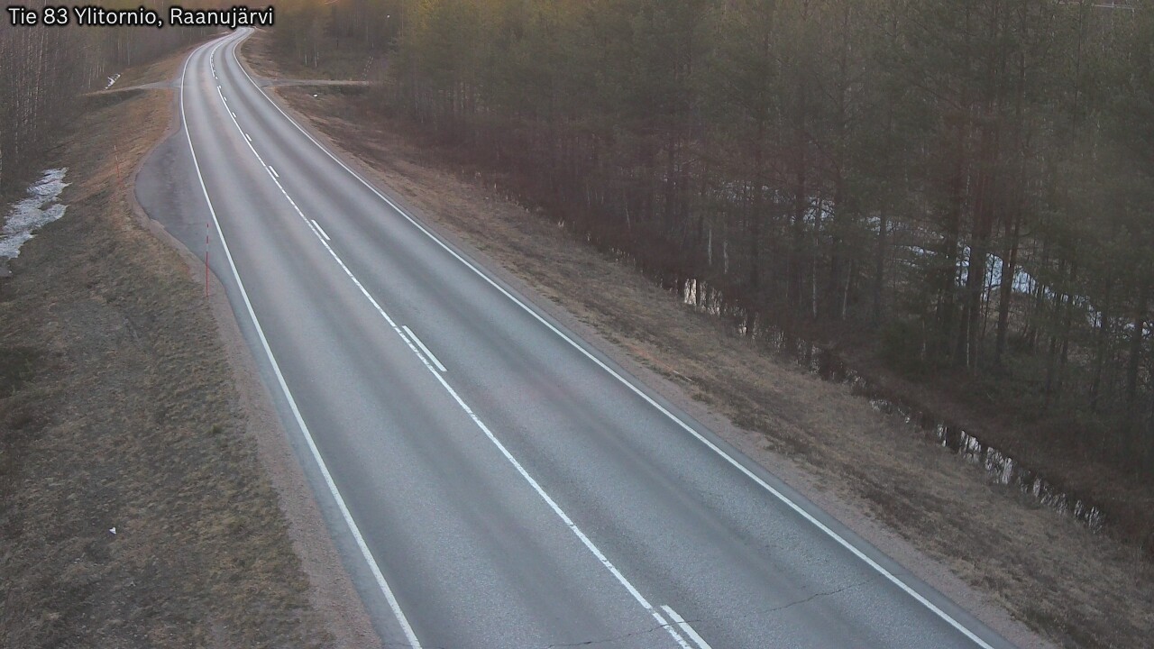 Kelikamerat Kuva Tie 83 Ylitornio, Raanujärvi, Ylitornio, Lappi