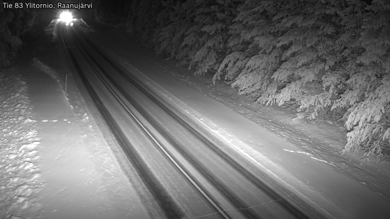 Kelikamerat Kuva Tie 83 Ylitornio, Raanujärvi, Ylitornio, Lappi