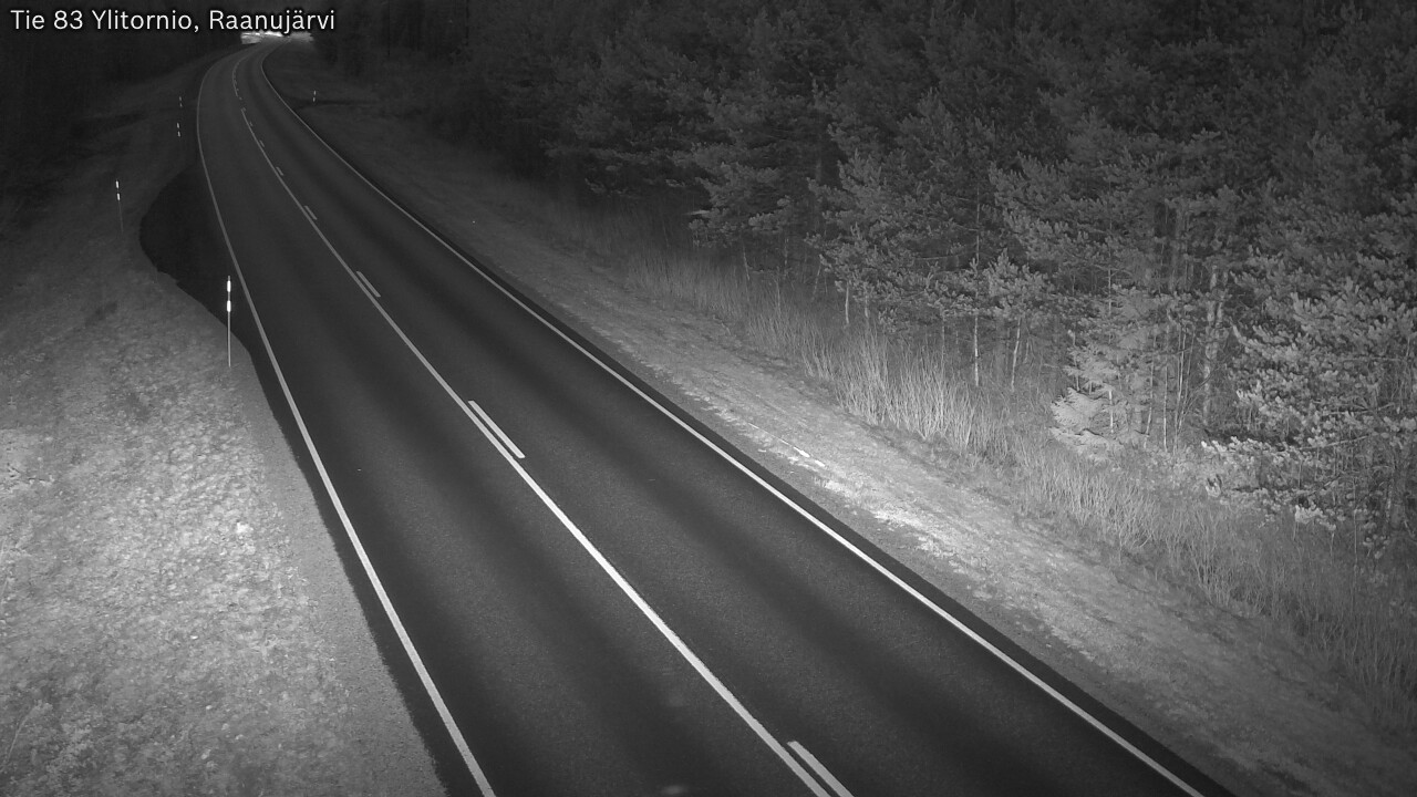 Kelikamerat Kuva Tie 83 Ylitornio, Raanujärvi, Ylitornio, Lappi