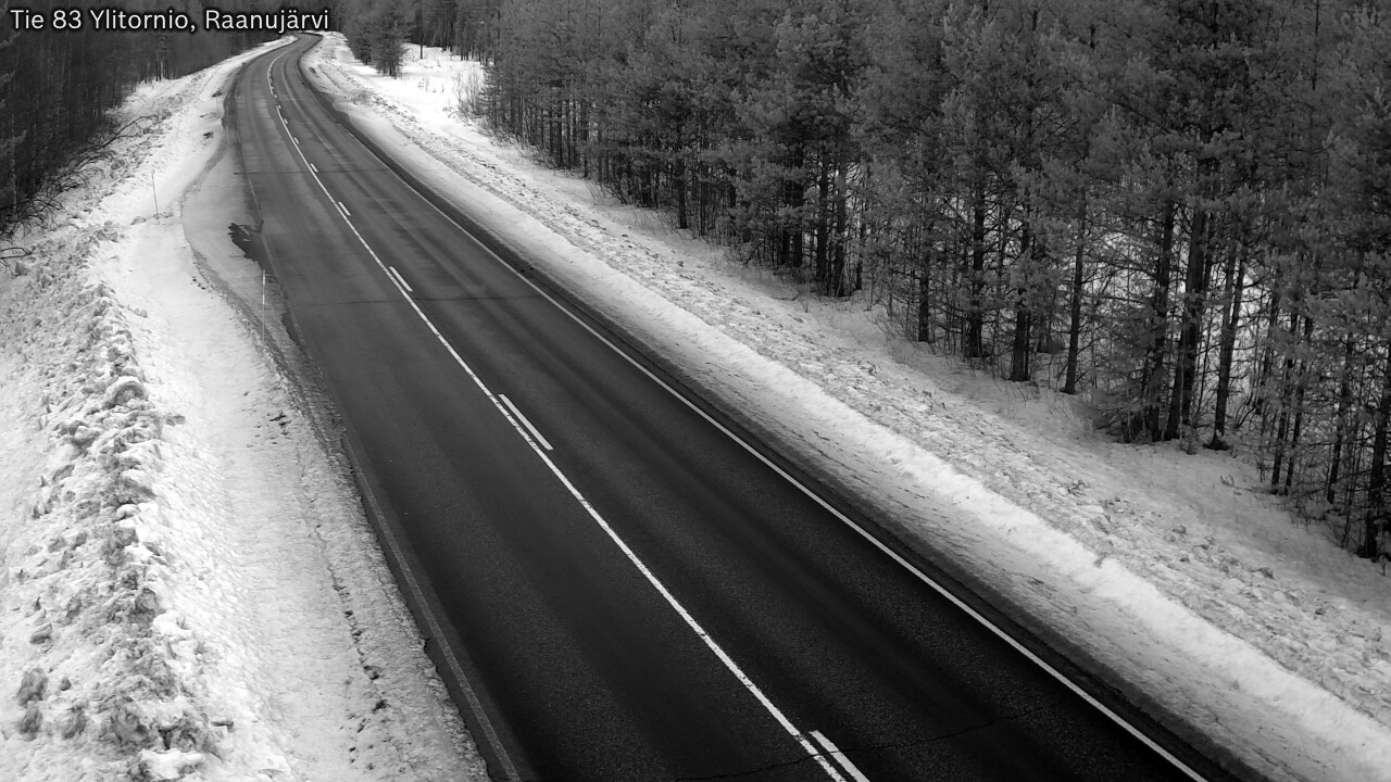 Kelikamerat Kuva Tie 83 Ylitornio, Raanujärvi, Ylitornio, Lappi