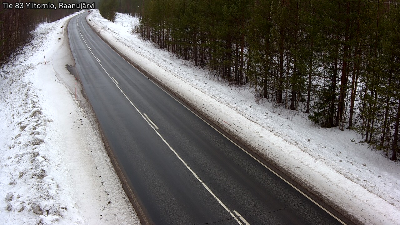 Kelikamerat Kuva Tie 83 Ylitornio, Raanujärvi, Ylitornio, Lappi