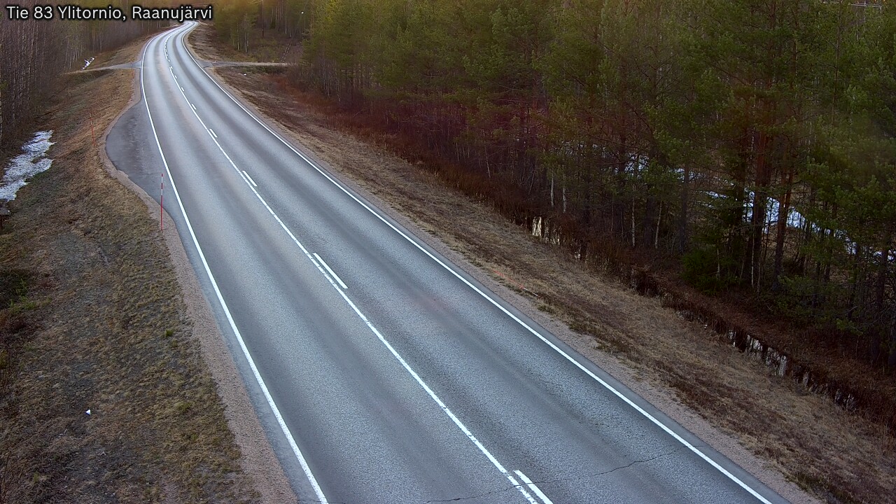 Kelikamerat Kuva Tie 83 Ylitornio, Raanujärvi, Ylitornio, Lappi