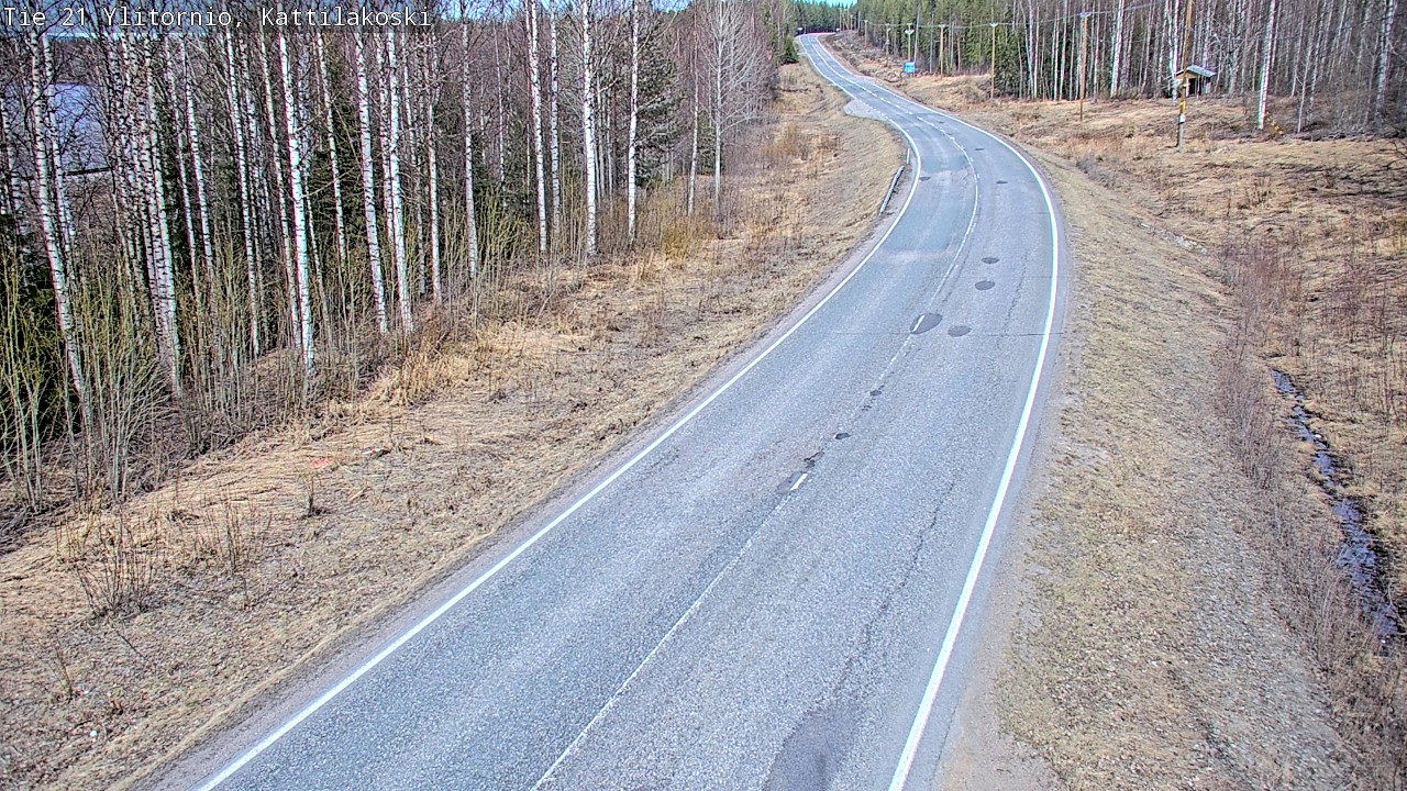 Kelikamerat Kuva Tie 21 Ylitornio, Kattilakoski, Ylitornio, Lappi