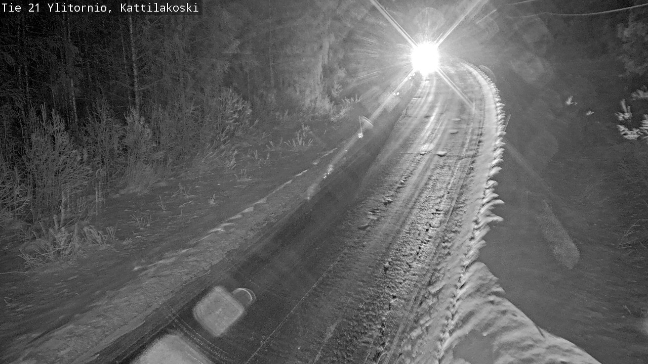Kelikamerat Kuva Tie 21 Ylitornio, Kattilakoski, Ylitornio, Lappi