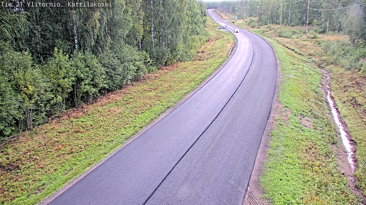 Weather Camera Image Road 21 Ylitornio, Kattilakoski, Ylitornio, Lappi
