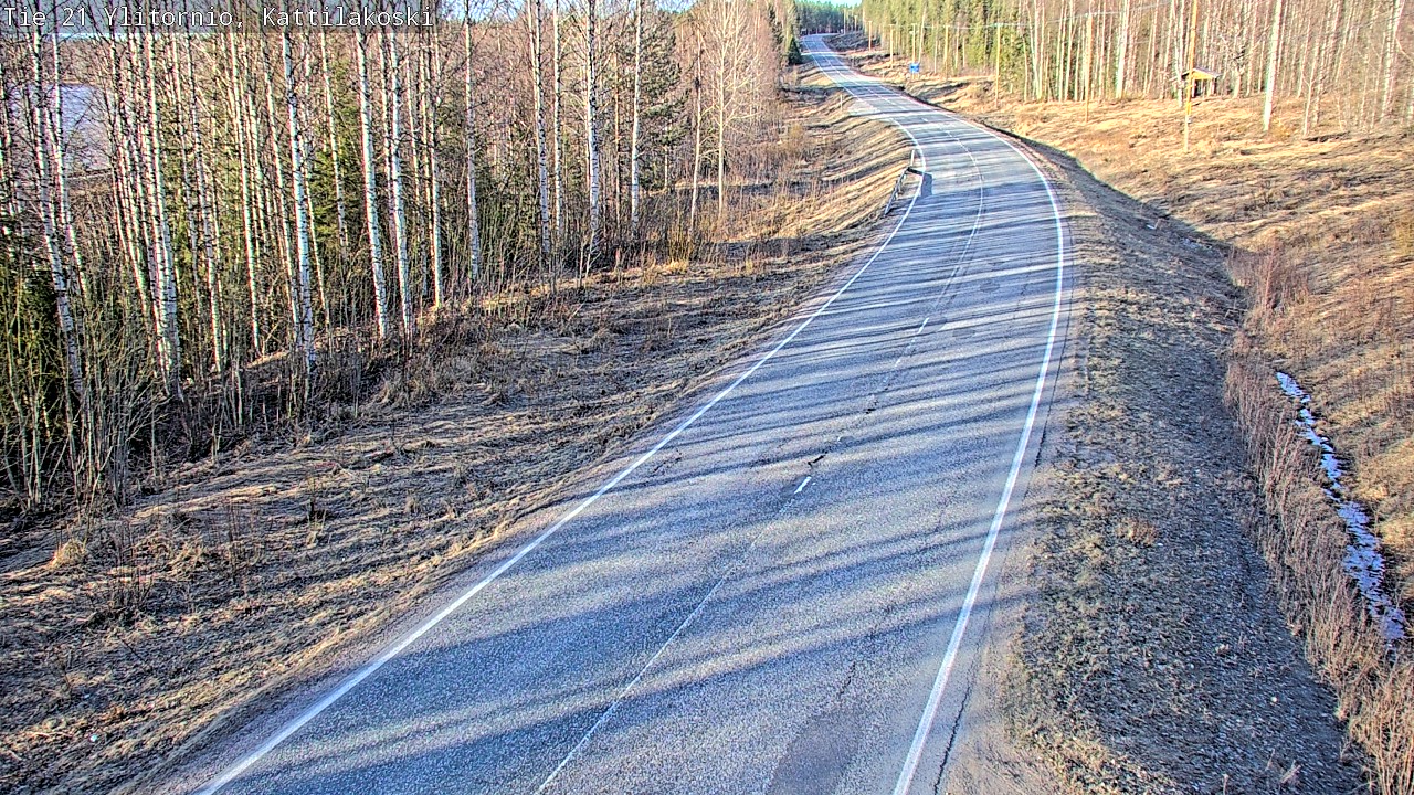 Kelikamerat Kuva Tie 21 Ylitornio, Kattilakoski, Ylitornio, Lappi