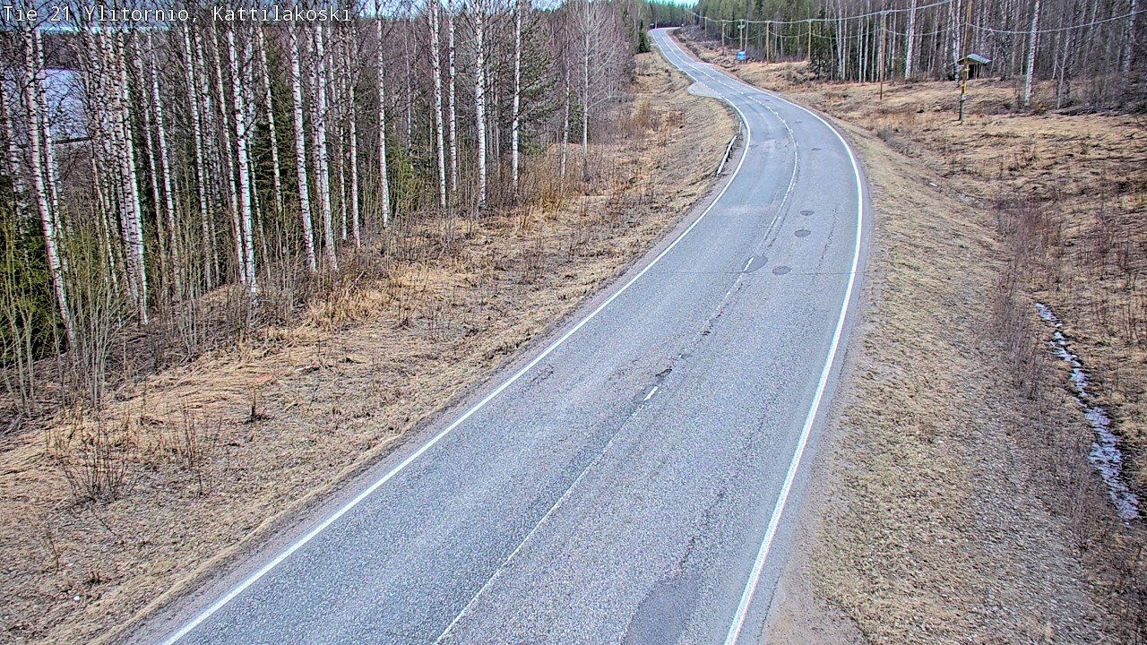 Kelikamerat Kuva Tie 21 Ylitornio, Kattilakoski, Ylitornio, Lappi
