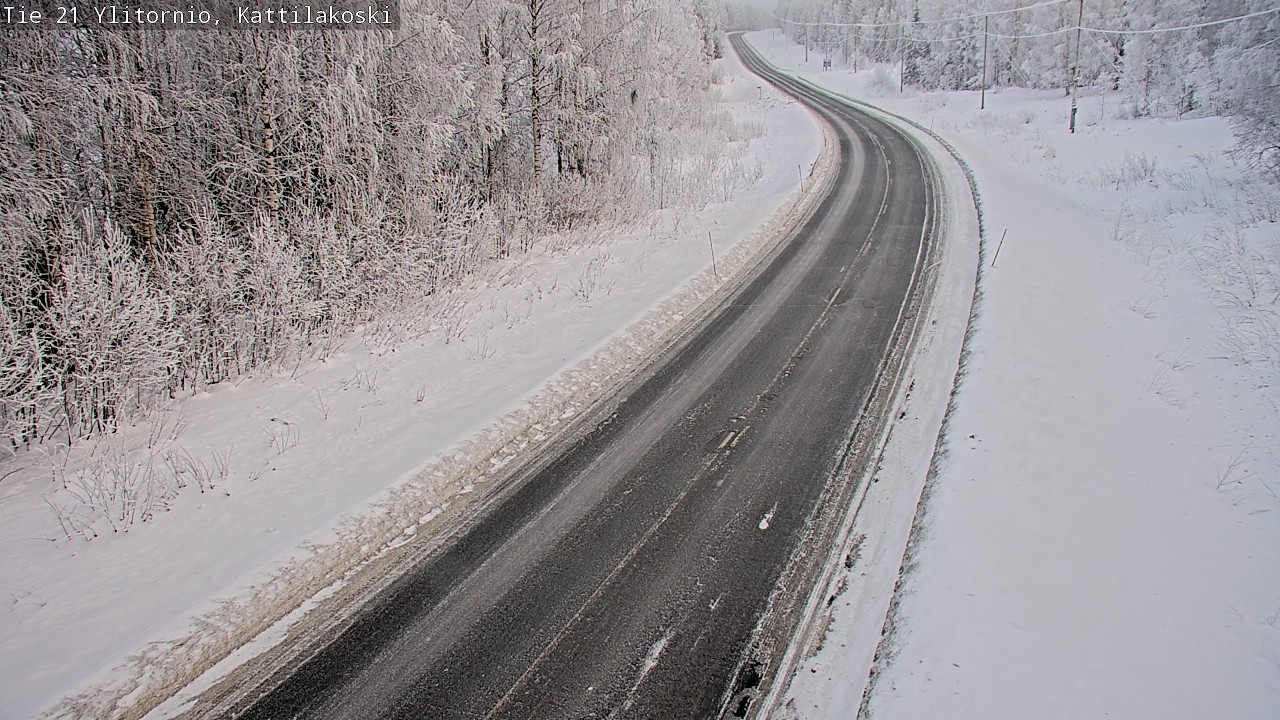 Kelikamerat Kuva Tie 21 Ylitornio, Kattilakoski, Ylitornio, Lappi