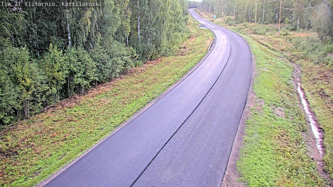 Weather Camera Image Road 21 Ylitornio, Kattilakoski, Ylitornio, Lappi