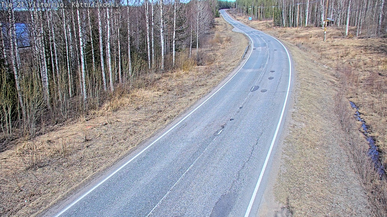 Kelikamerat Kuva Tie 21 Ylitornio, Kattilakoski, Ylitornio, Lappi