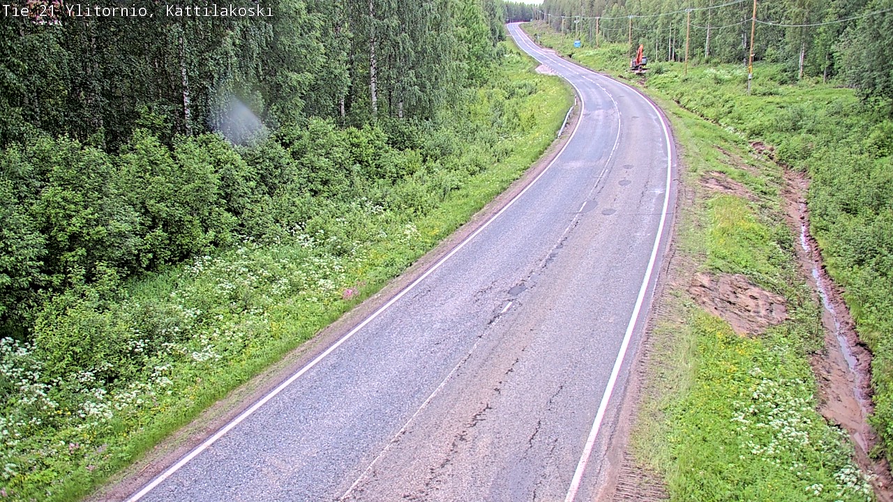 Kelikamerat Kuva Tie 21 Ylitornio, Kattilakoski, Ylitornio, Lappi