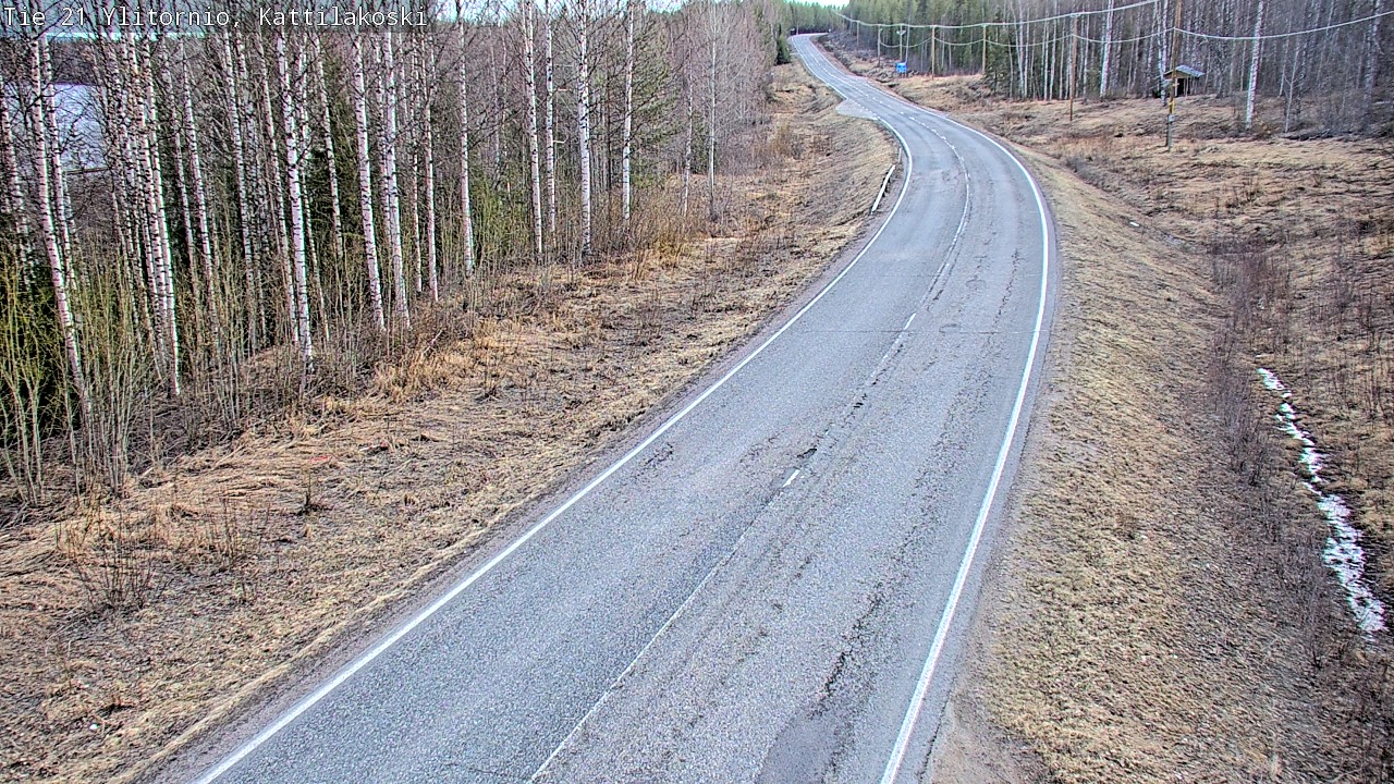 Kelikamerat Kuva Tie 21 Ylitornio, Kattilakoski, Ylitornio, Lappi
