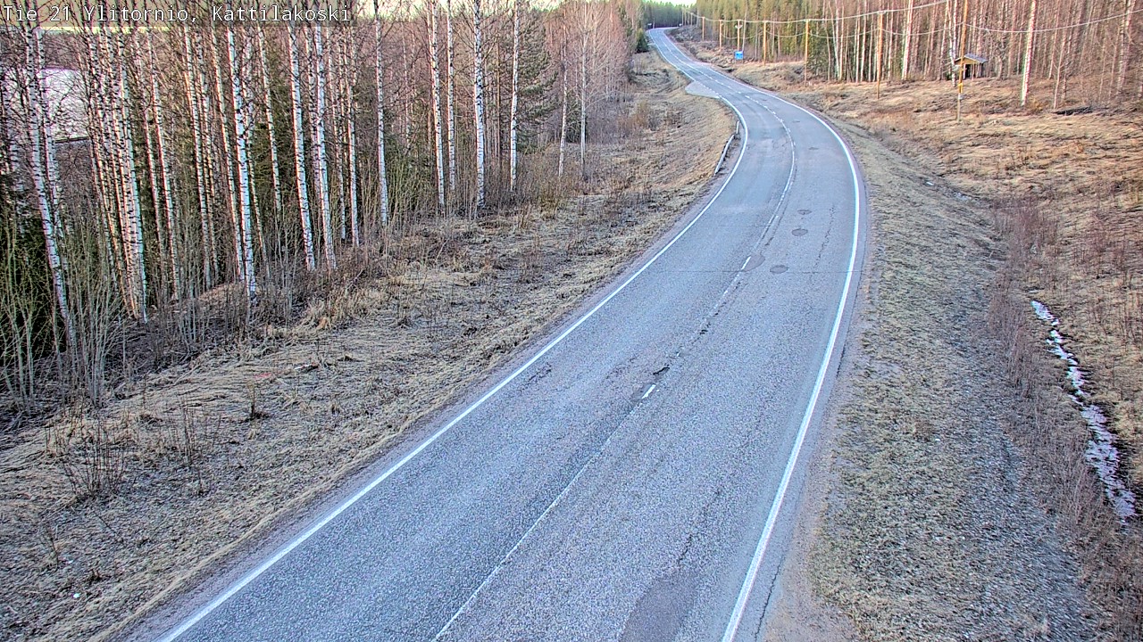 Kelikamerat Kuva Tie 21 Ylitornio, Kattilakoski, Ylitornio, Lappi