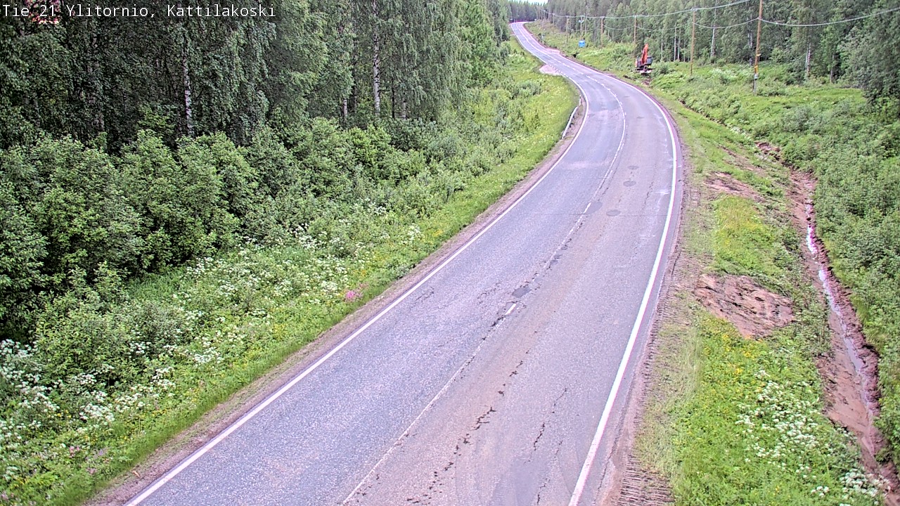 Kelikamerat Kuva Tie 21 Ylitornio, Kattilakoski, Ylitornio, Lappi