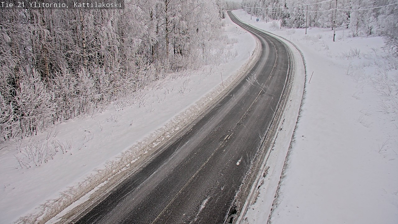 Kelikamerat Kuva Tie 21 Ylitornio, Kattilakoski, Ylitornio, Lappi
