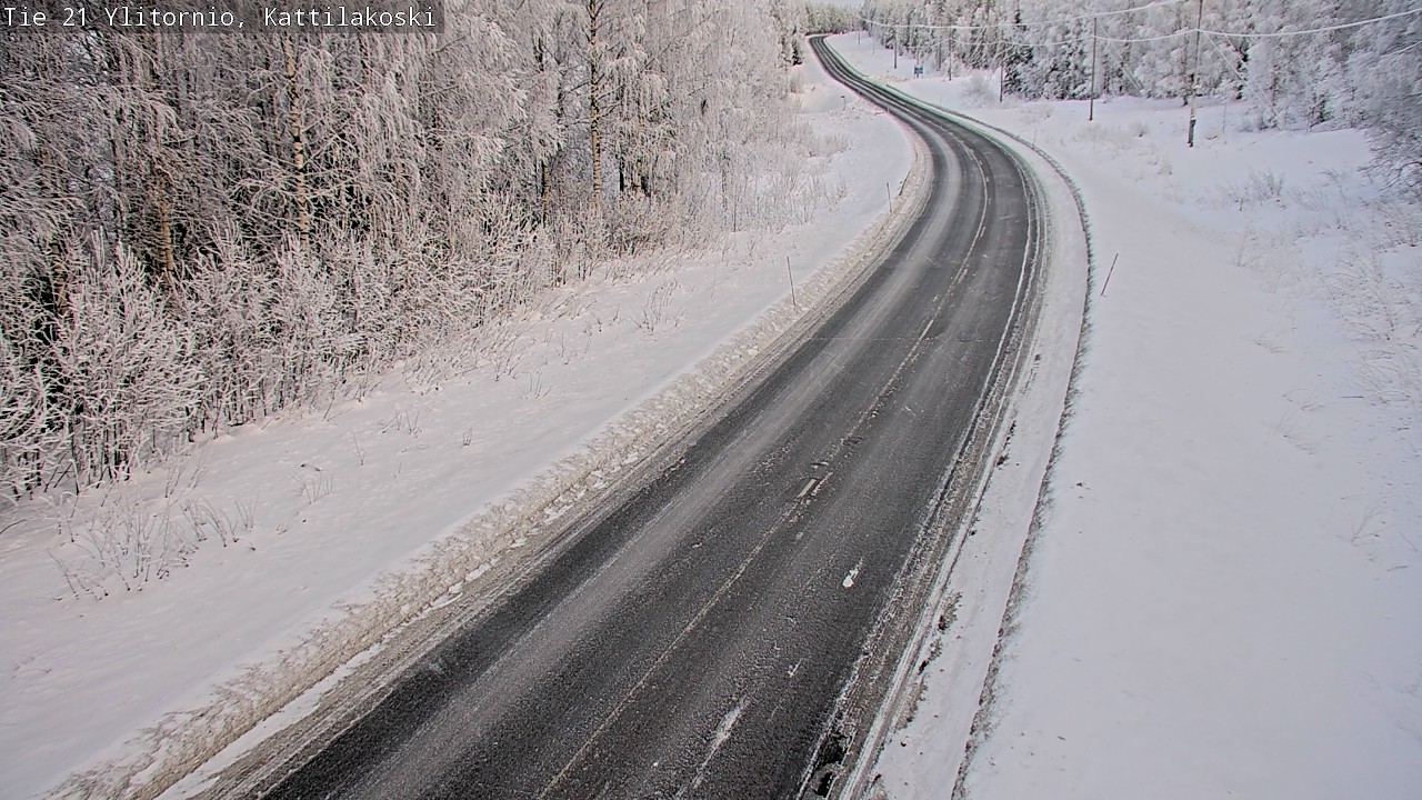 Kelikamerat Kuva Tie 21 Ylitornio, Kattilakoski, Ylitornio, Lappi