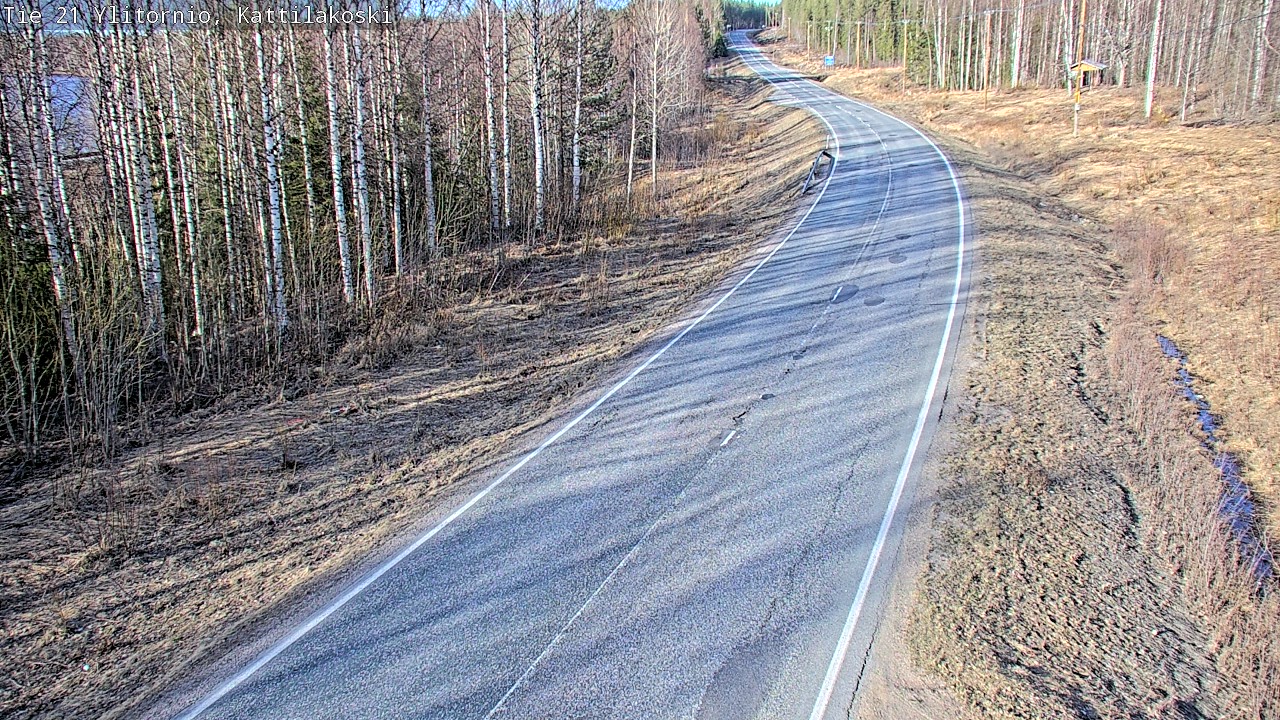 Kelikamerat Kuva Tie 21 Ylitornio, Kattilakoski, Ylitornio, Lappi