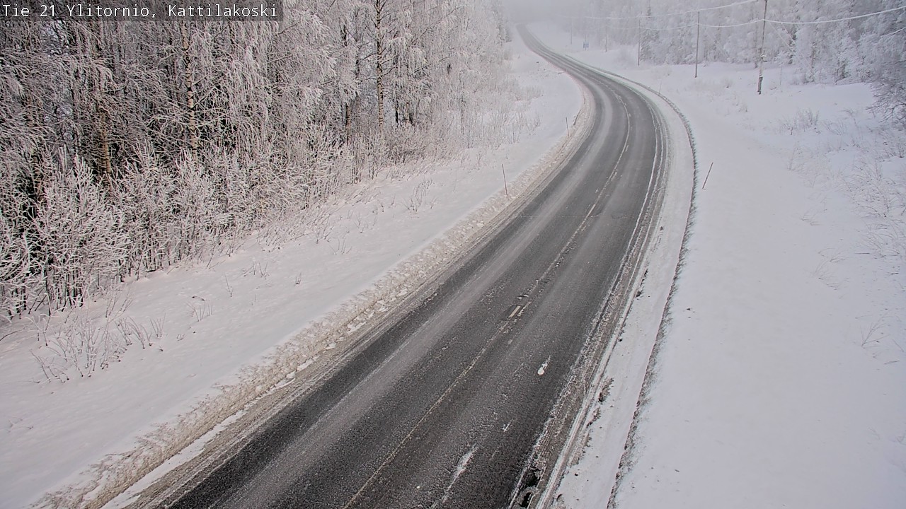 Kelikamerat Kuva Tie 21 Ylitornio, Kattilakoski, Ylitornio, Lappi