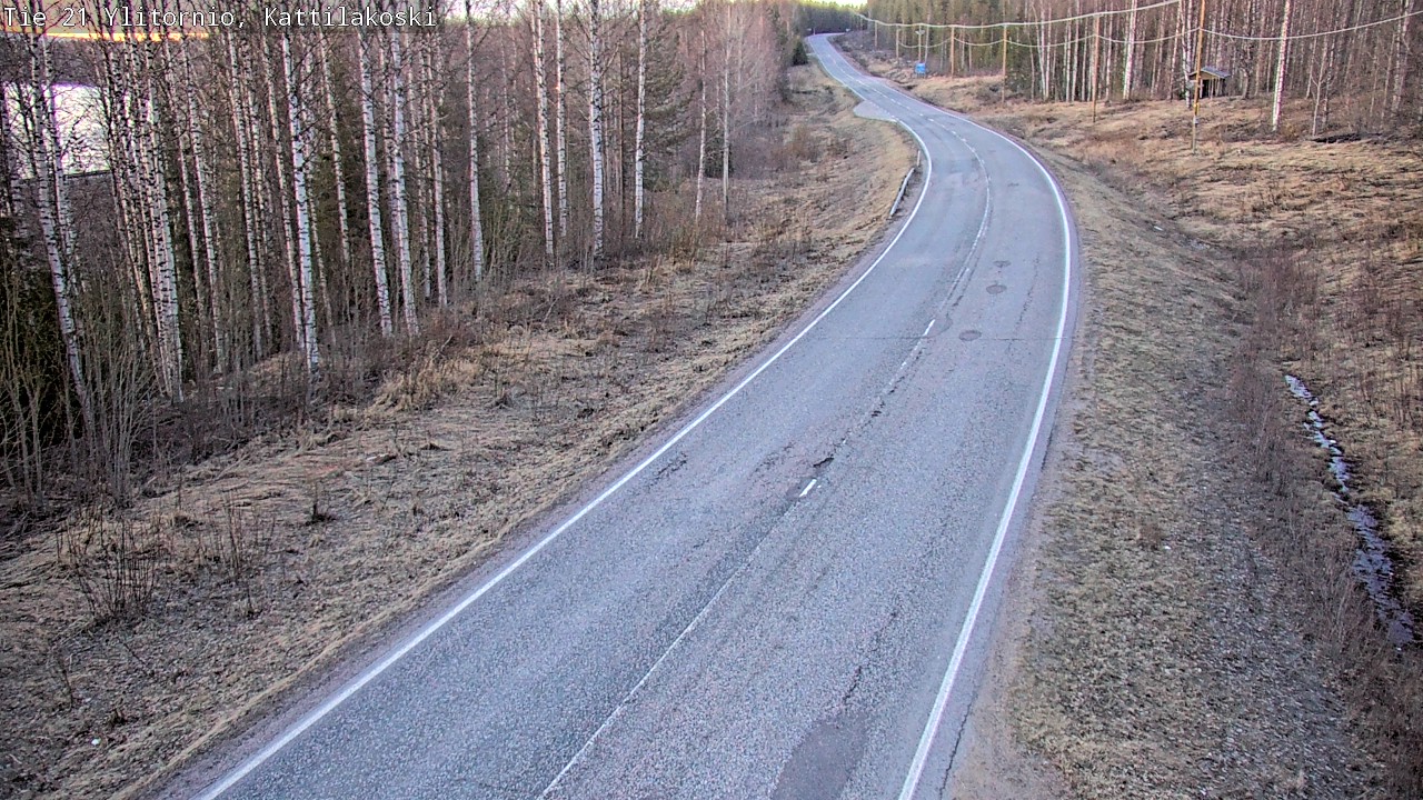 Kelikamerat Kuva Tie 21 Ylitornio, Kattilakoski, Ylitornio, Lappi
