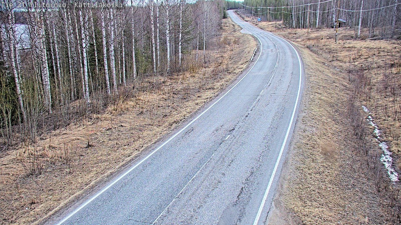 Kelikamerat Kuva Tie 21 Ylitornio, Kattilakoski, Ylitornio, Lappi