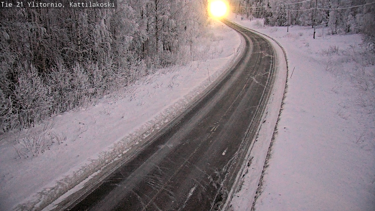 Kelikamerat Kuva Tie 21 Ylitornio, Kattilakoski, Ylitornio, Lappi