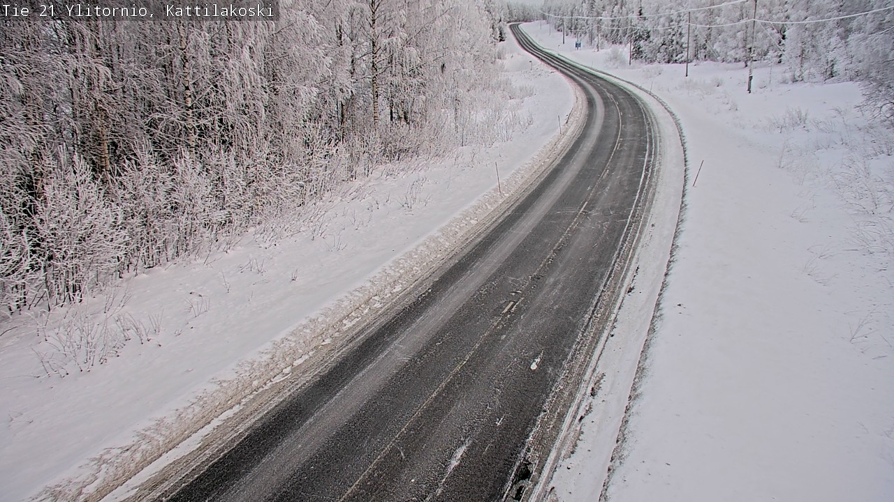 Kelikamerat Kuva Tie 21 Ylitornio, Kattilakoski, Ylitornio, Lappi